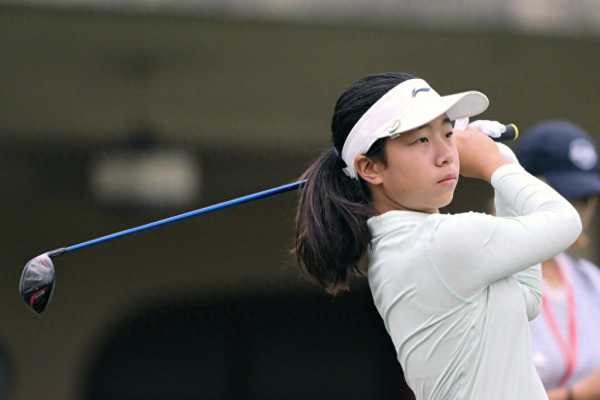 刘国梁女儿LPGA首秀!与世界顶尖高尔夫选手对抗