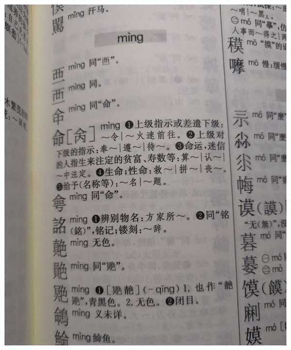 命的同音字有几个字?命的同音字有哪些