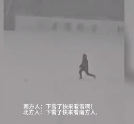 在大雪后的车盖上印鬼脸有多好笑