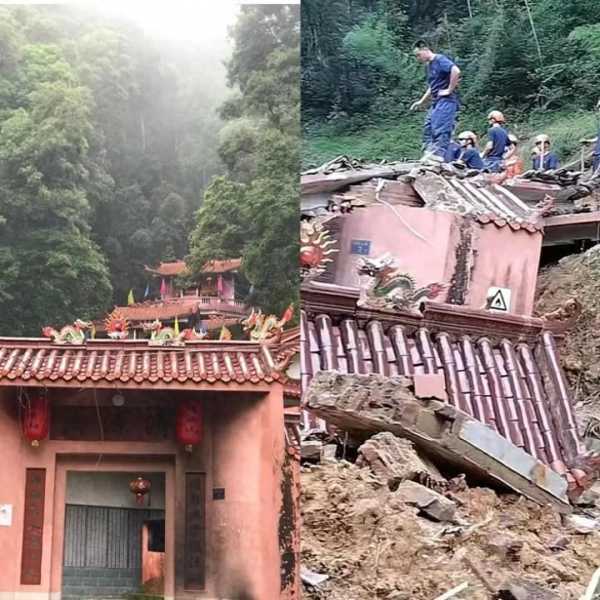 一家6口寺庙躲雨遇难 村民讲述细节